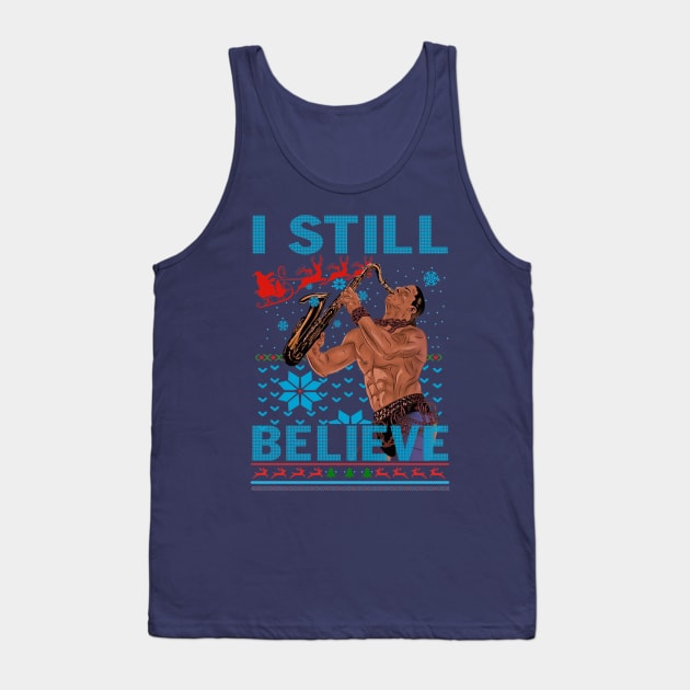 I Still Believe 80s Christmas Tank Top by Pop Fan Shop